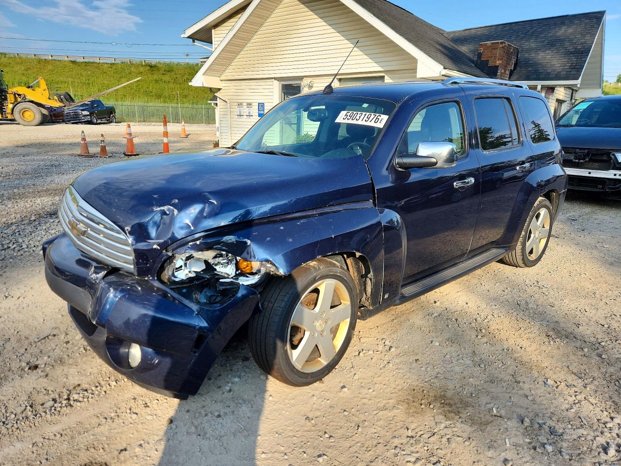 2007 Chevrolet HHR LT, VIN 3GNDA33P77S596369 — Front end