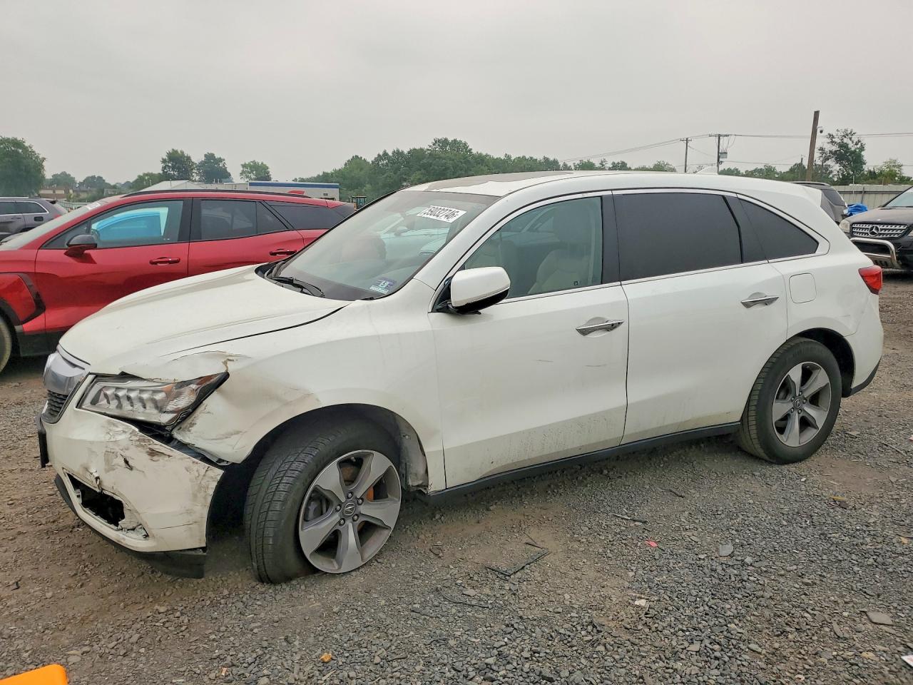 2015 Acura MDX, VIN 5FRYD4H26FB025269 — Перед