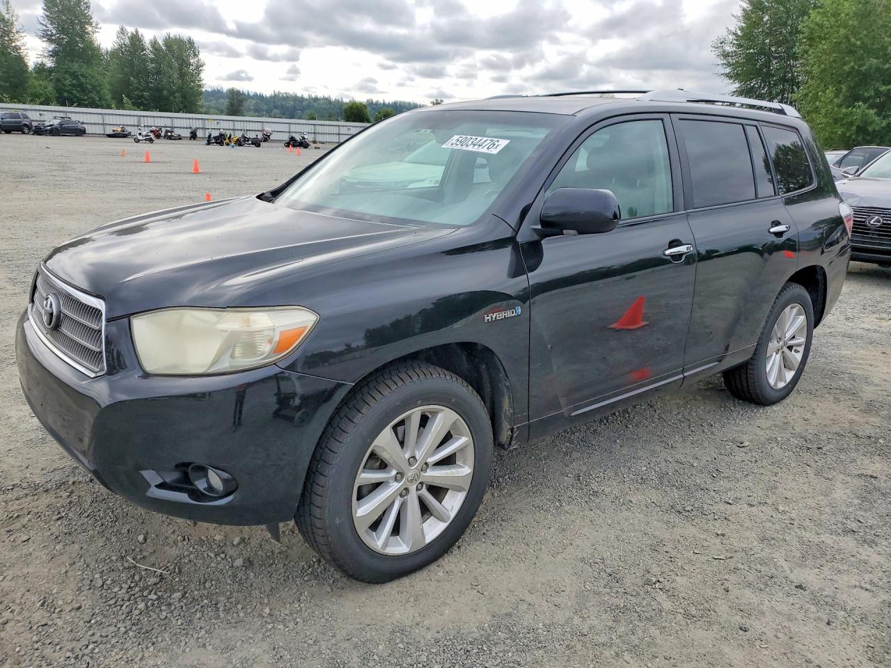 2010 Toyota Highlander Limited, VIN JTEJW3EHXA2040610 — Partial repair