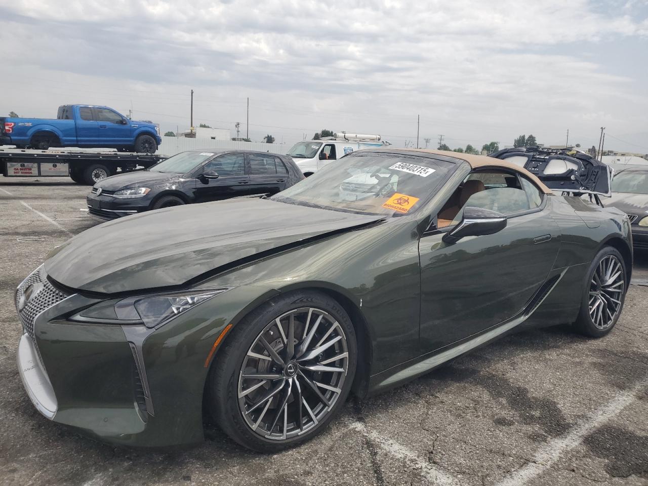 2024 Lexus LC 500h, VIN JTHMPAAY5RA110703 — All over