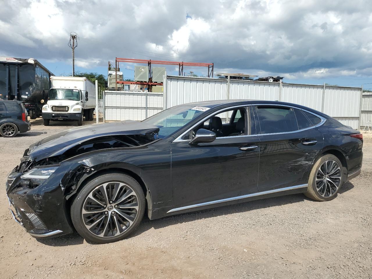 2023 Lexus LS LS 500h, VIN JTHGYLGF1P5002709 — Front end