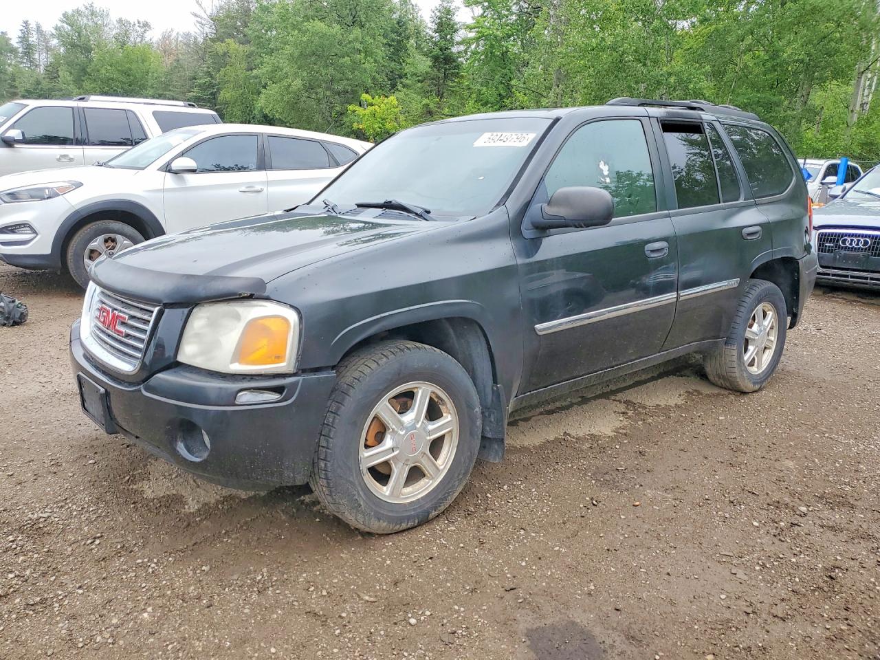 2008 GMC Envoy SLE2, VIN 1GKDT13S482101784 — Пожар в салоне