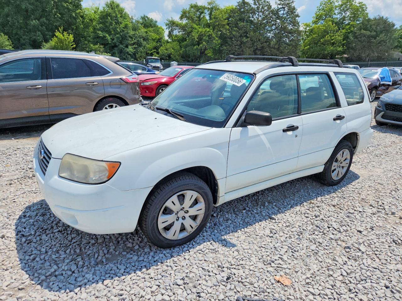 2008 Subaru Forester X, VIN JF1SG63698H705986 — Rear end