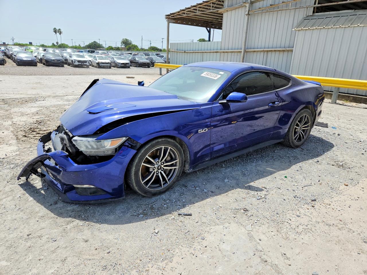 2016 Ford Mustang GT, VIN 1FA6P8CF6G5322665 — Front end