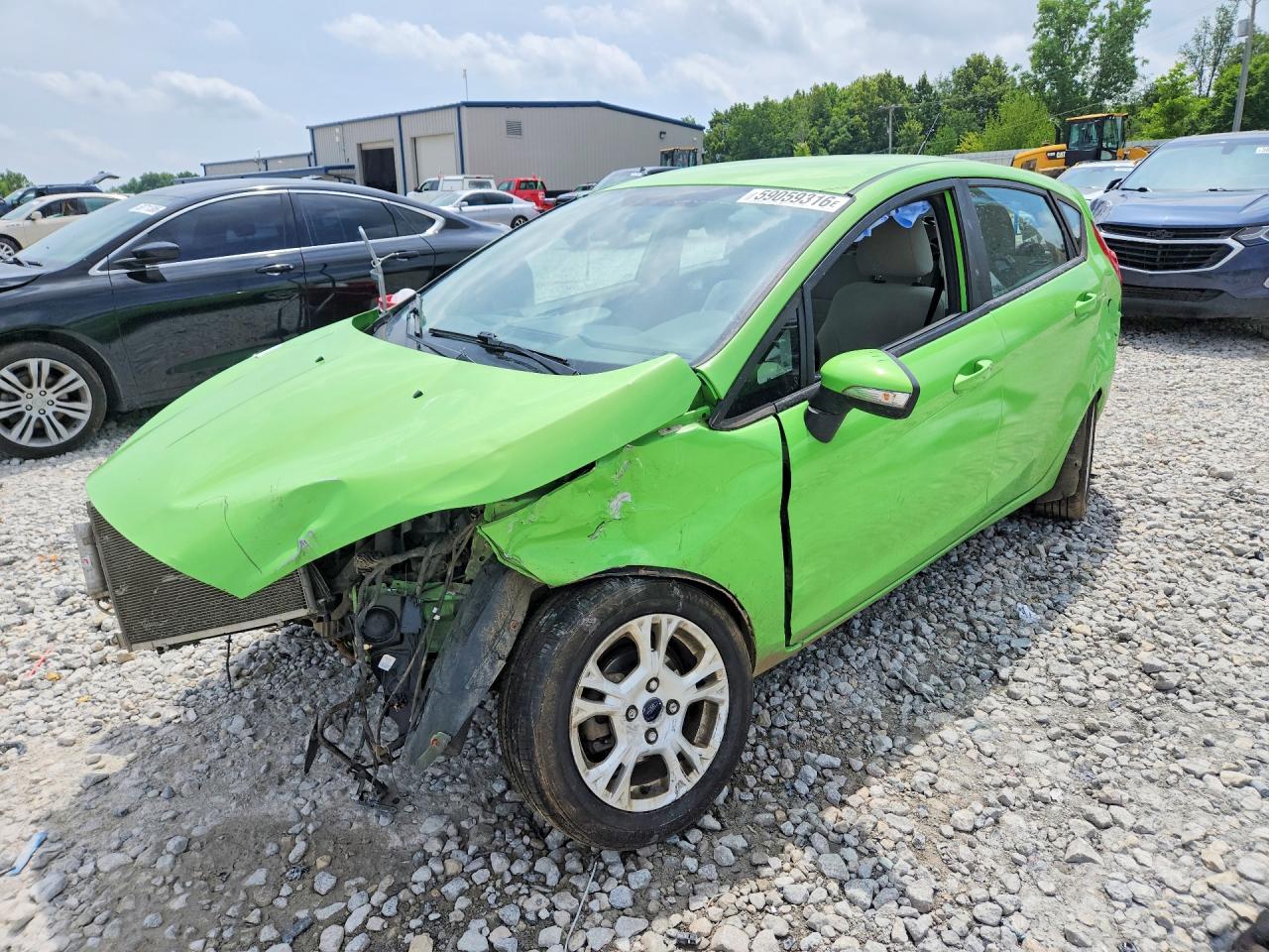 2014 Ford Fiesta SE, VIN 3FADP4EJ0EM127752 — Front end