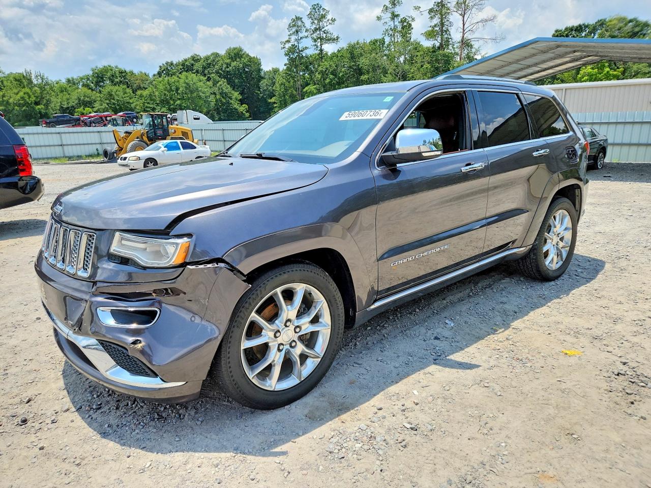 2015 Jeep Grand Cherokee Summit, VIN 1C4RJFJG8FC741894 — Front end