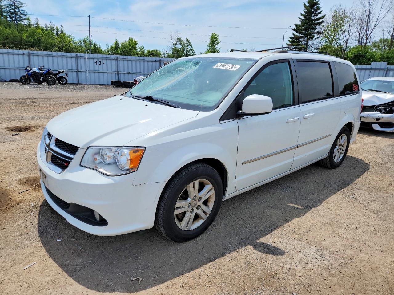 2016 Dodge Grand Caravan Crew, VIN 2C4RDGDGXGR241351 — Крыша