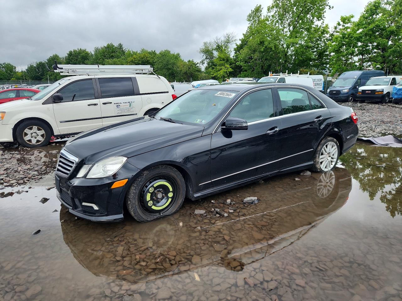2011 Mercedes-Benz E 350 Luxury, VIN WDDHF8HB4BA429554 — Water / flood
