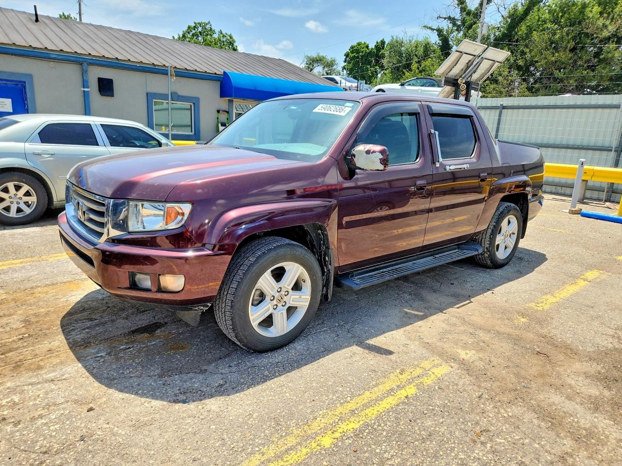 2014 Honda Ridgeline RTL, VIN 5FPYK1F55EB002798 — Hail