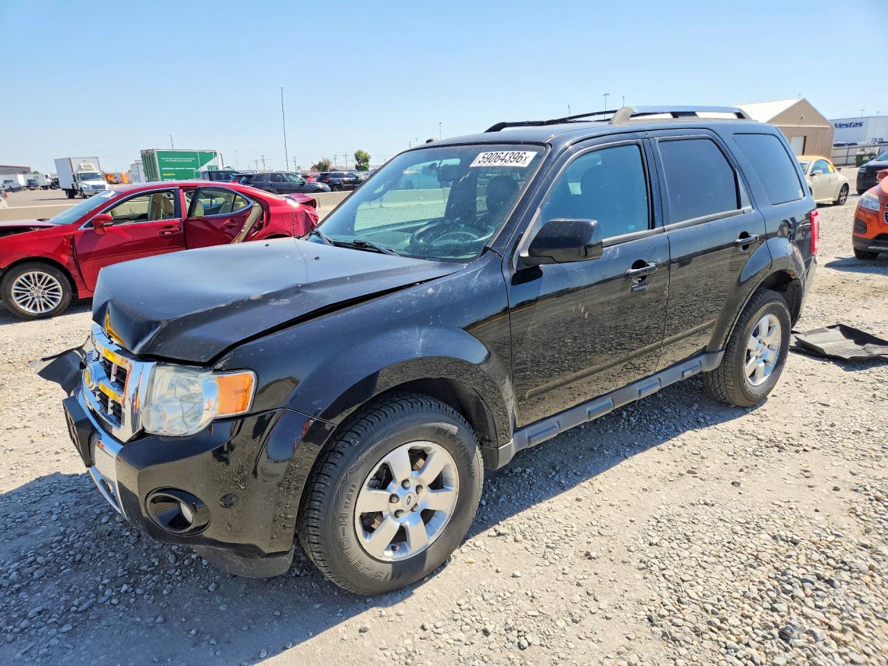 2012 Ford Escape Limited, VIN 1FMCU9EG3CKC44368 — Front end