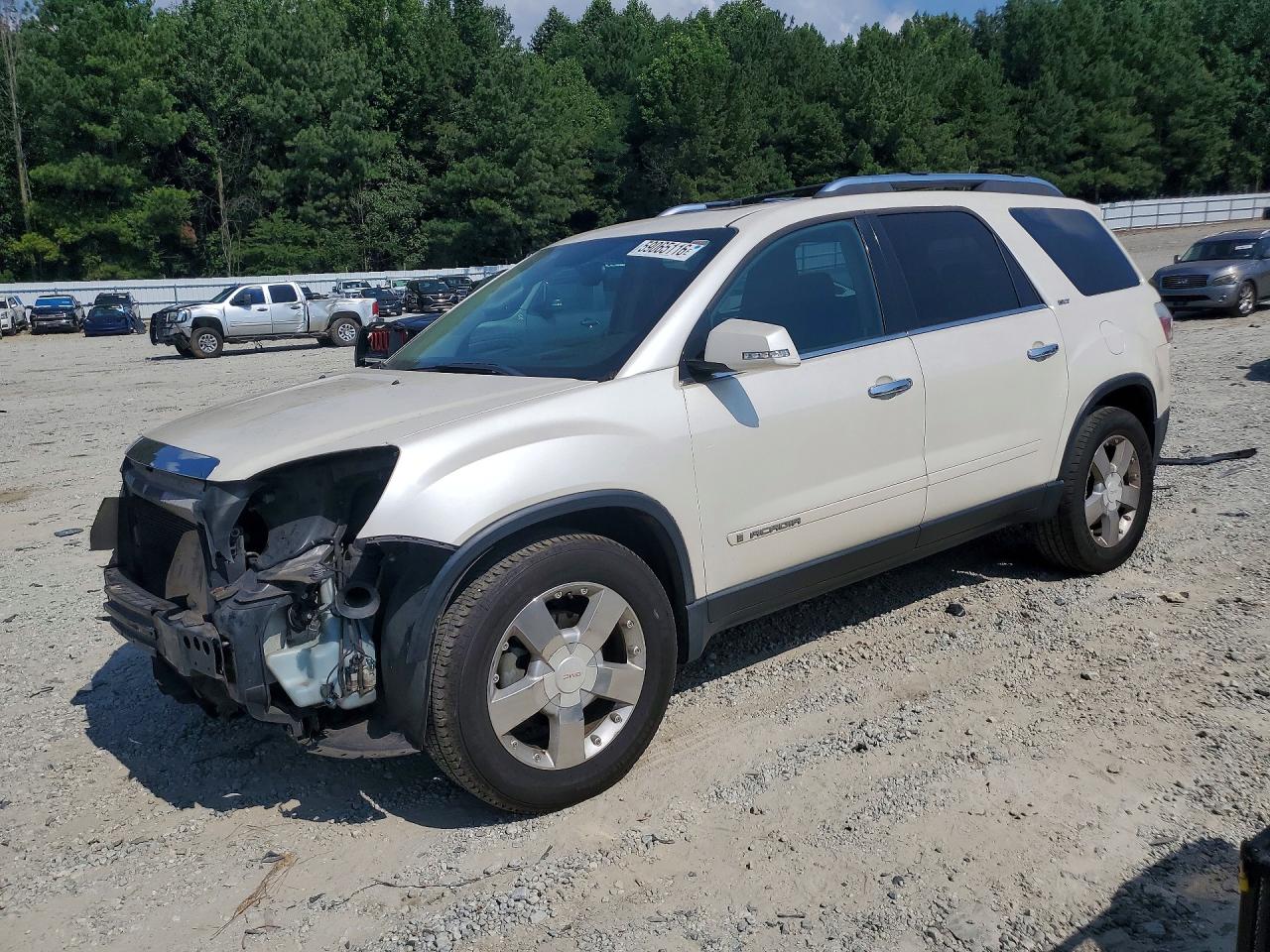 2008 GMC Acadia SLT2, VIN 1GKER33798J124249 — Перед