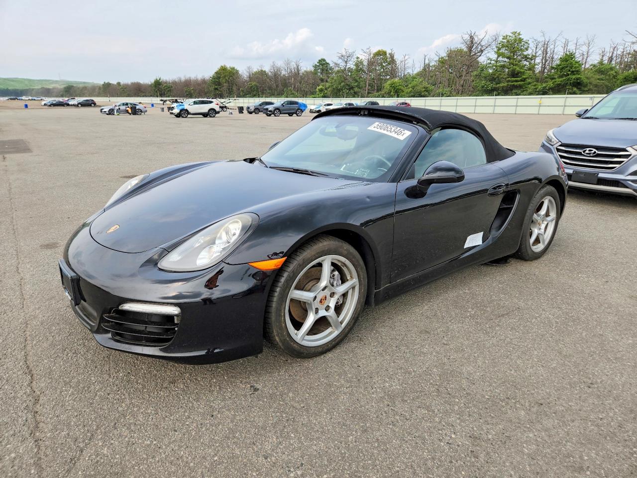 2014 Porsche Boxster, VIN WP0CA2A84EK120261 — Water / flood
