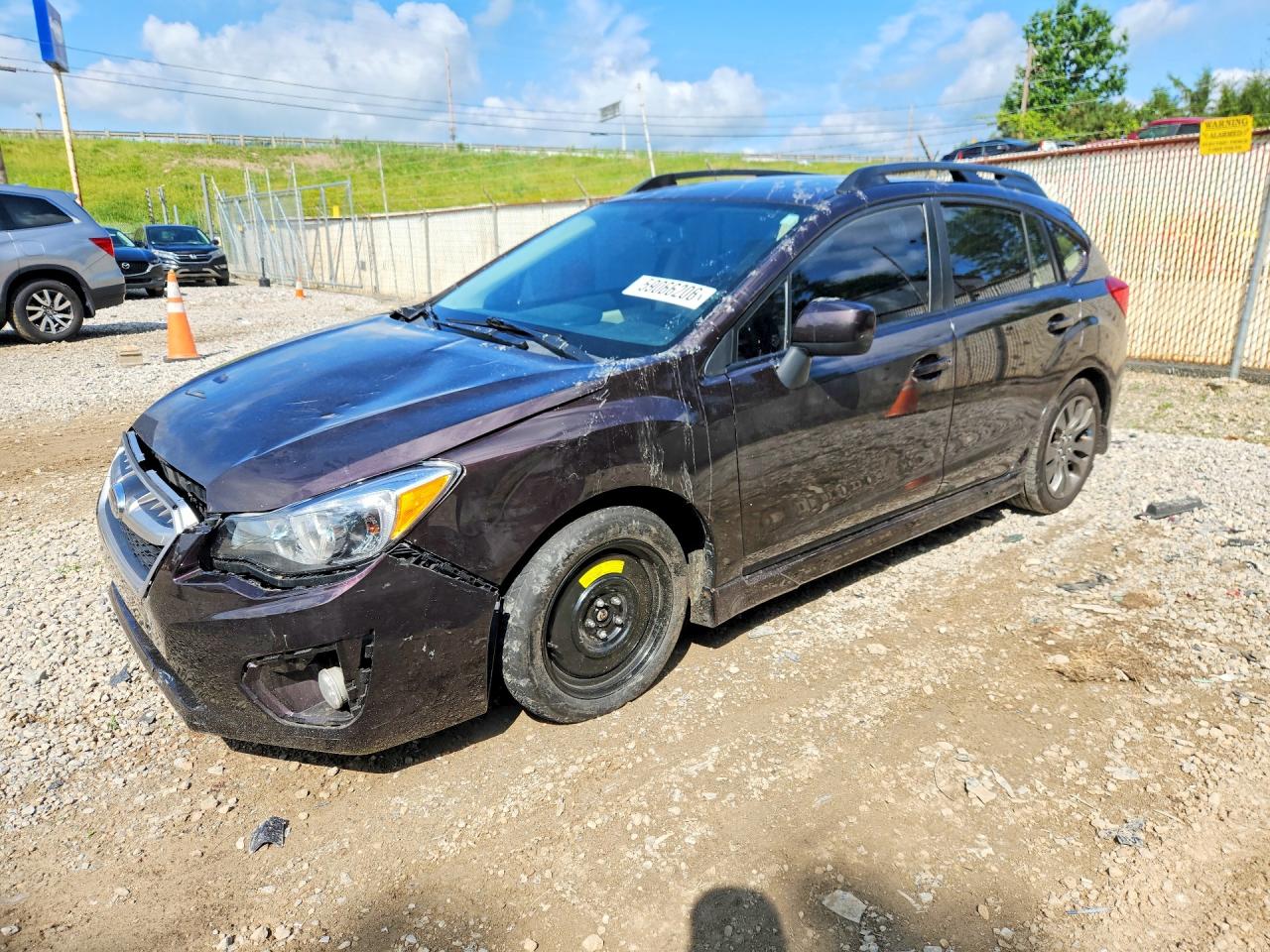 2013 Subaru Impreza Special Sports Premium, VIN JF1GPAL69DH213350 — Front end