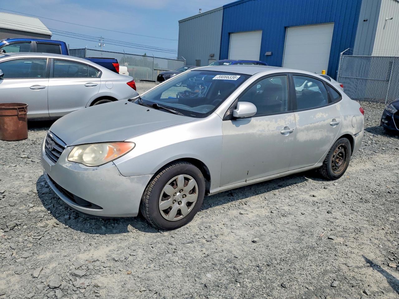 2009 Hyundai Elantra GLS, VIN KMHDU45D29U819313 — Rear end