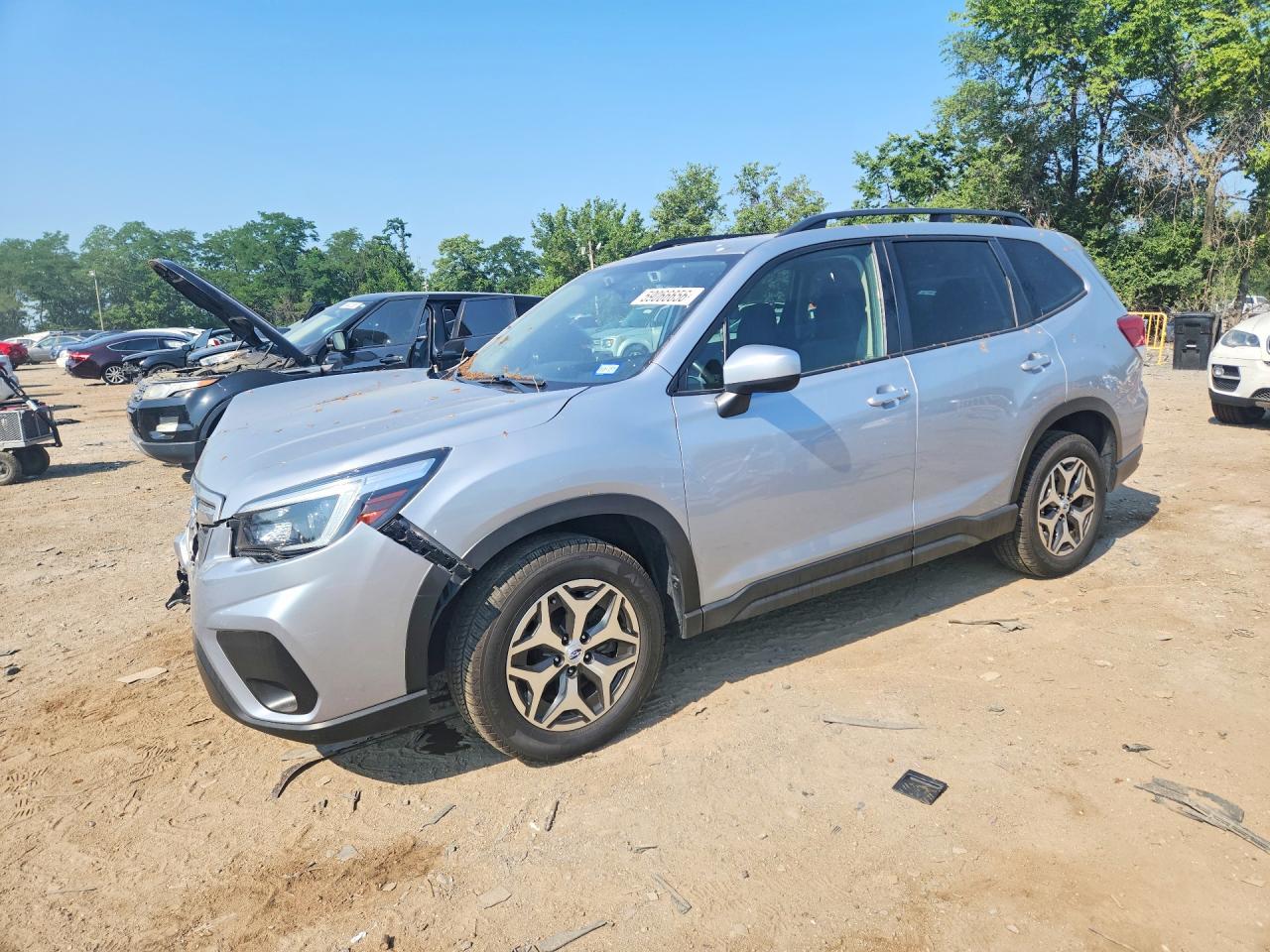 2021 Subaru Forester Premium, VIN JF2SKAJC5MH531849 — Front end
