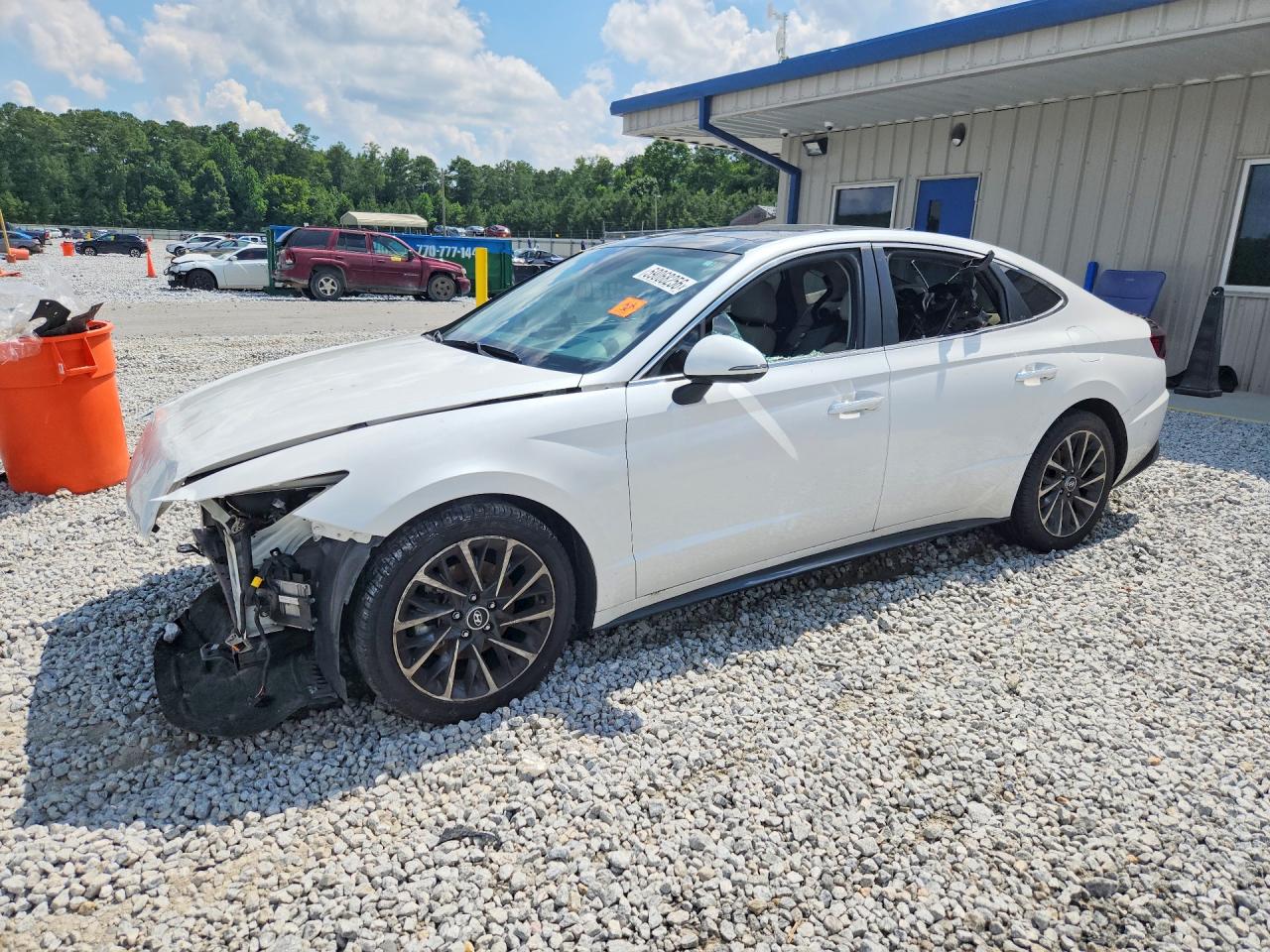 2022 Hyundai Sonata Limited, VIN KMHL34J20NA222000 — Перед