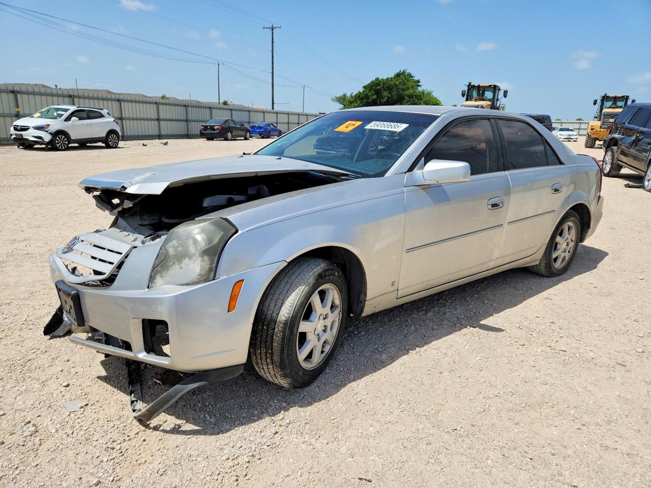 2006 Cadillac CTS, VIN 1G6DM57T860181573 — Перед