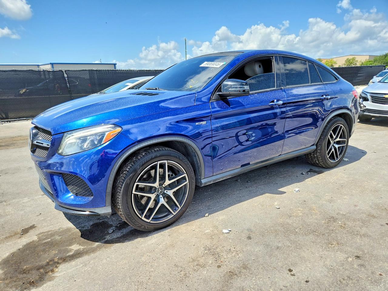 2019 Mercedes-Benz GLE 43 AMG, VIN 4JGED6EB2KA134380 — Minor dents and scratches