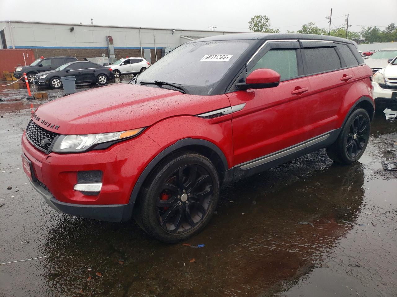 2015 Land Rover Range Rover Evoque Pure Plus, VIN SALVP2BG0FH021473 — Rear end