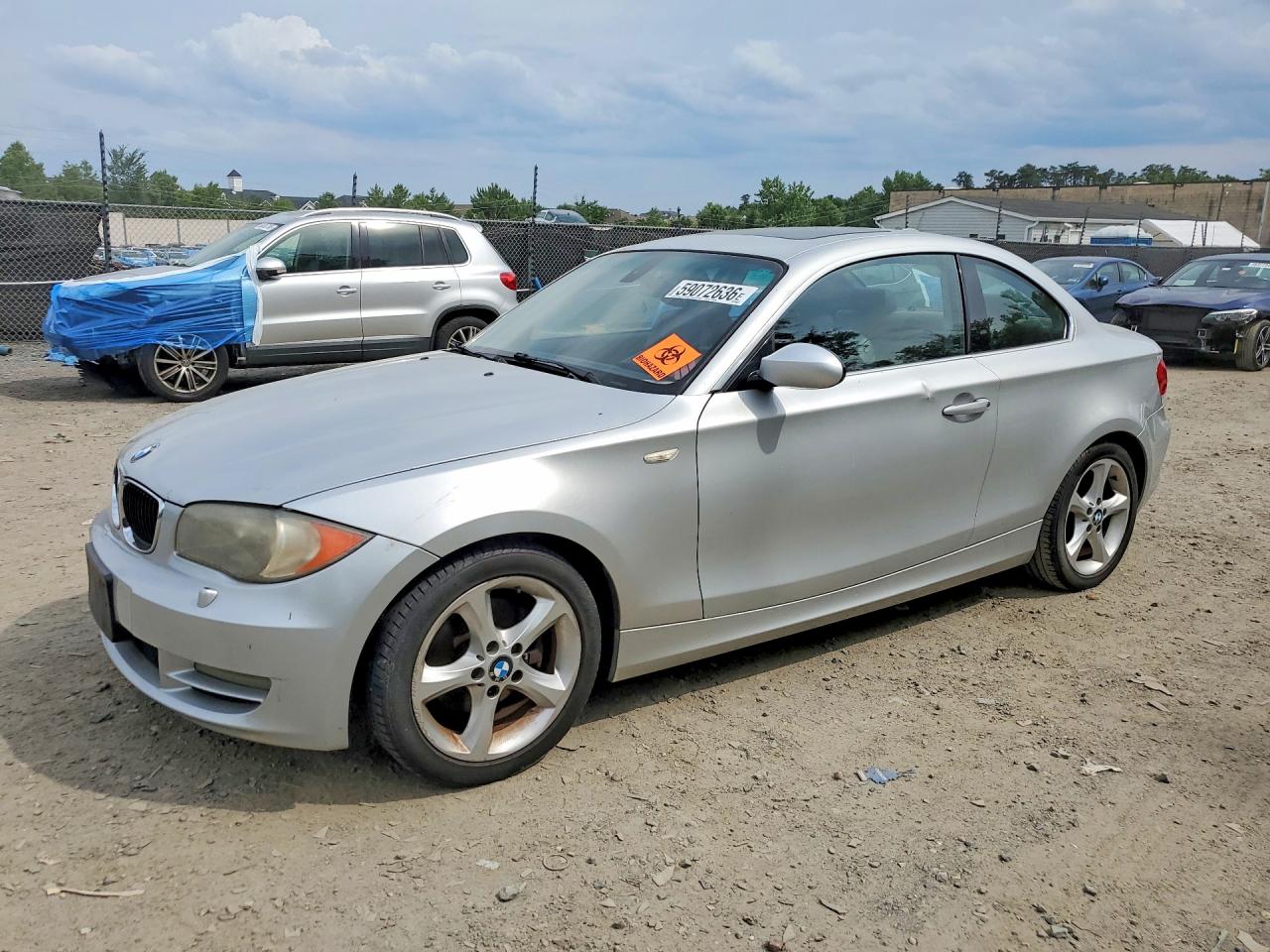 2009 BMW 1 Series 128i, VIN WBAUP93599VF48605 — Water / flood