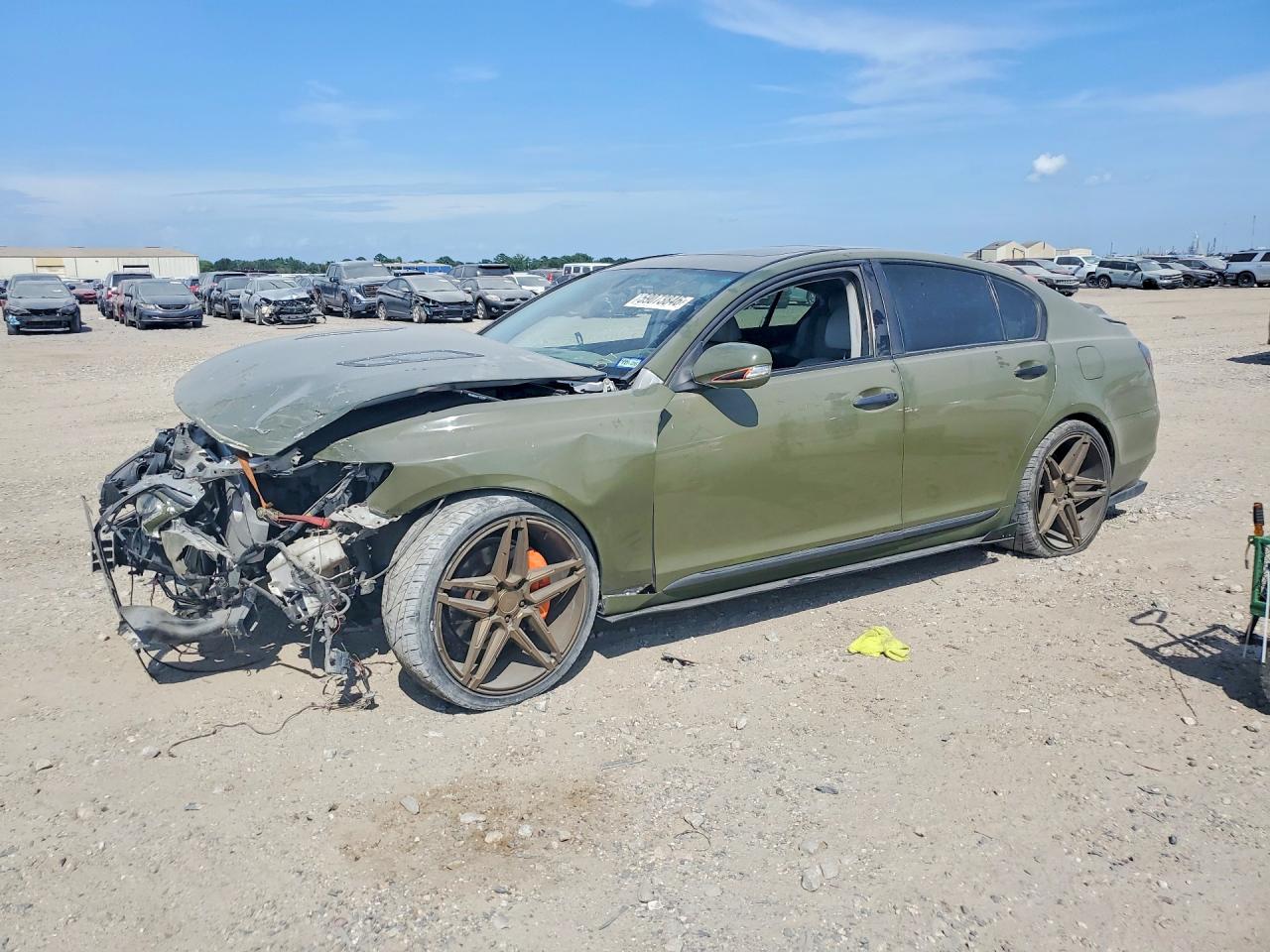 2008 Lexus GS 460, VIN JTHBL96S485001517 — Front end