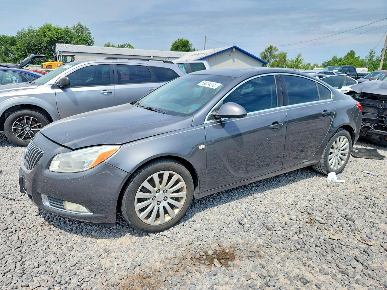 2011 Buick Regal CXL RL4, VIN W04GS5EC6B1012427 — Front end