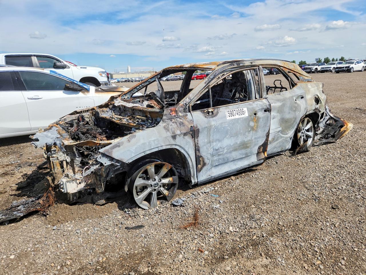 2019 Lexus RX 350, VIN 2T2BZMCA1KC206331 — Burn