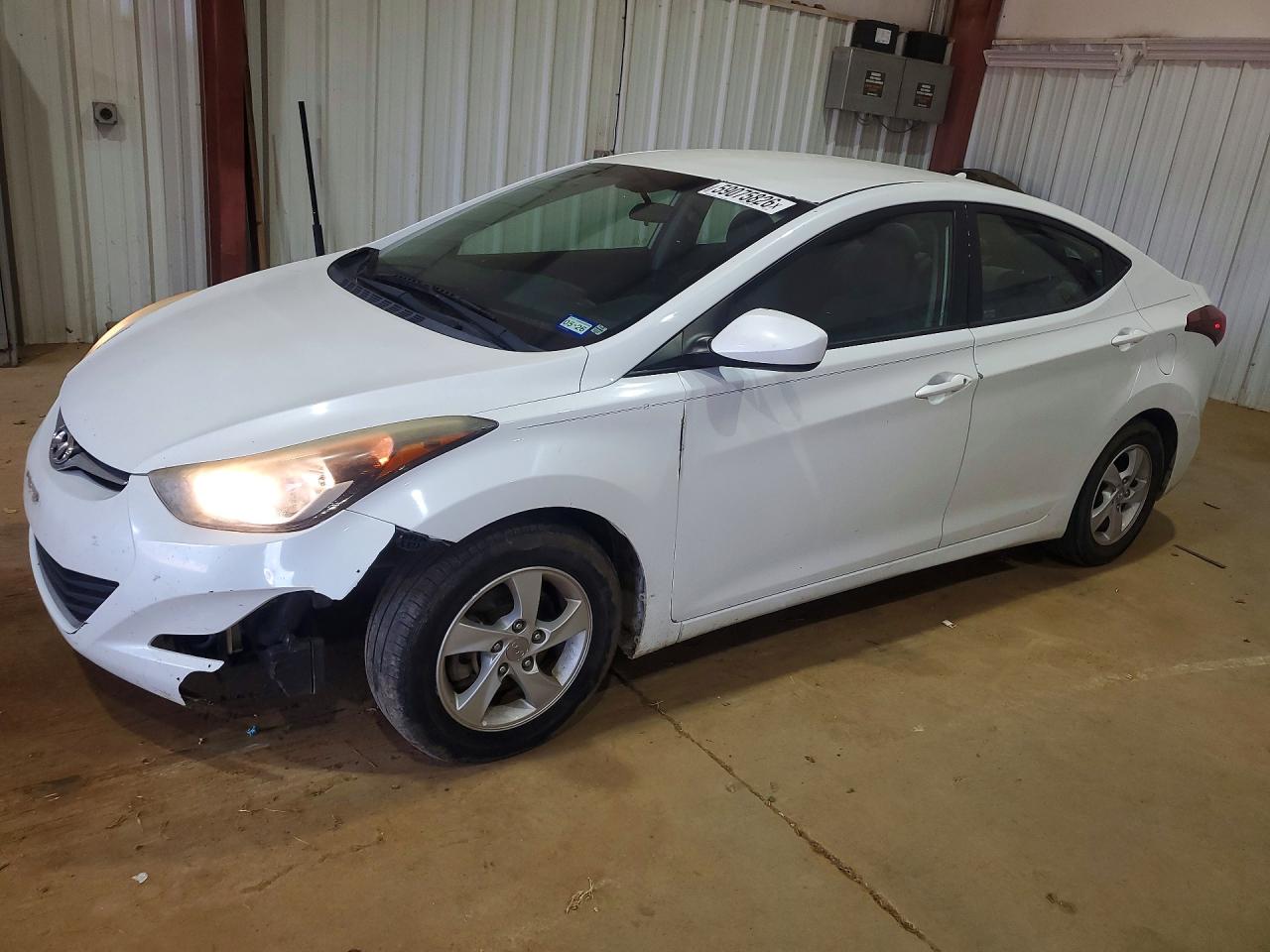 2015 Hyundai Elantra SE, VIN 5NPDH4AE4FH649257 — Frame damage