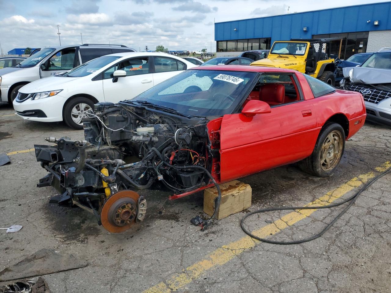 1992 Chevrolet Corvette, VIN 1G1YY23P4N5103375 — Stripped