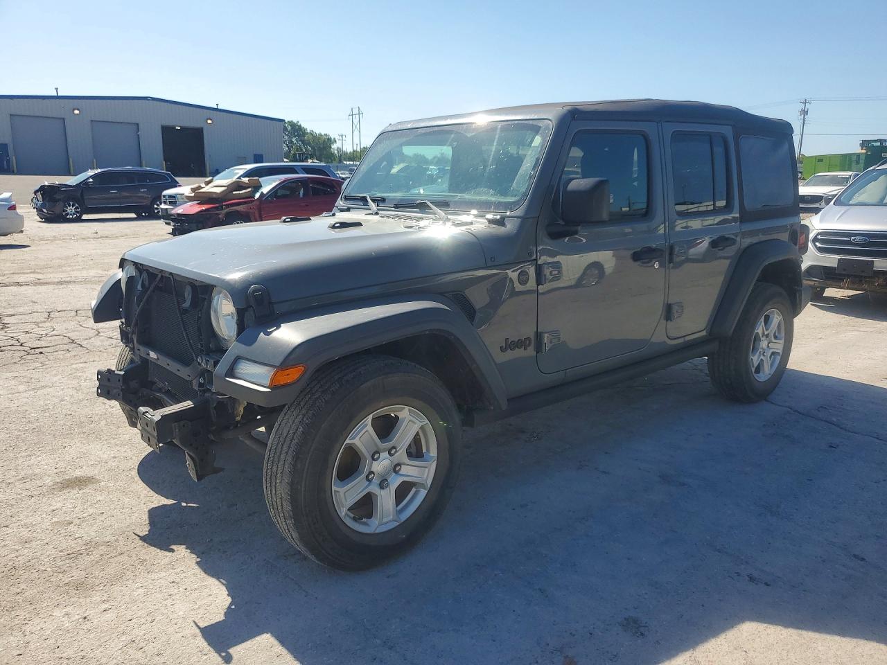 2023 Jeep Wrangler Sport S, VIN 1C4HJXDGXPW519189 — Front end