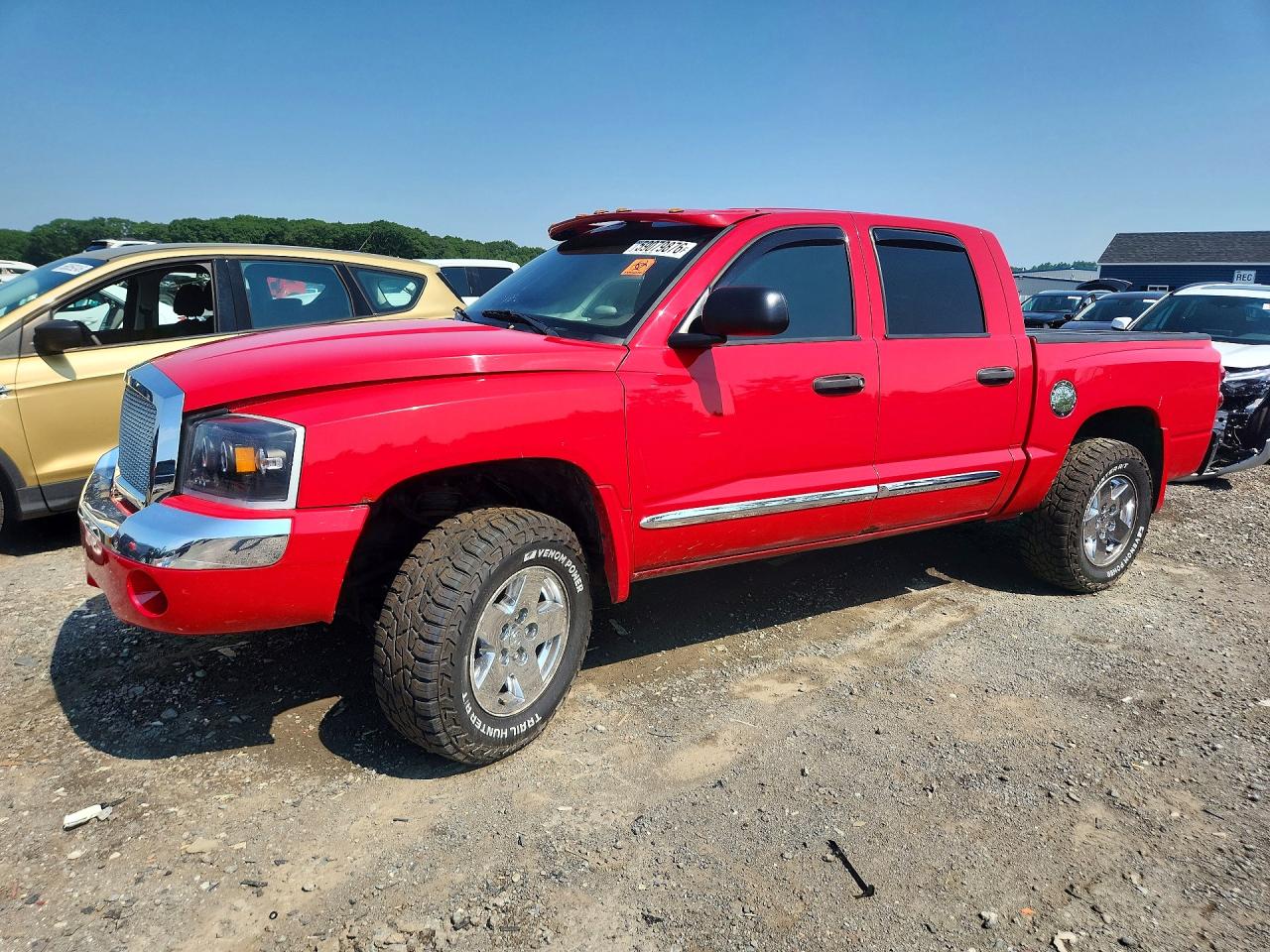 2005 Dodge Dakota Laramie, VIN 1D7HW58N85S152284 — Burn