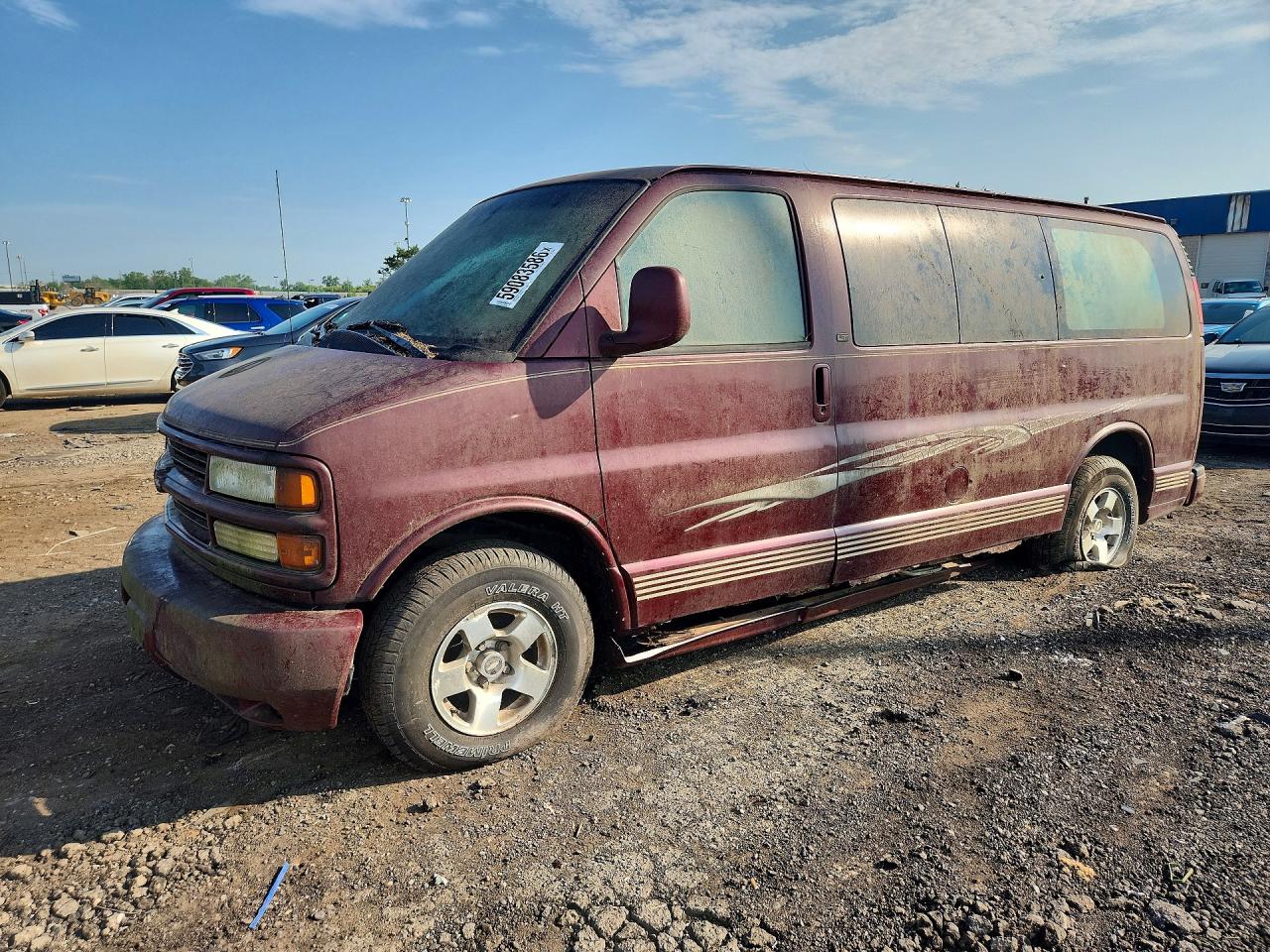 2002 Chevrolet Express, VIN 1GBFG65R021105462 — Minor dents and scratches