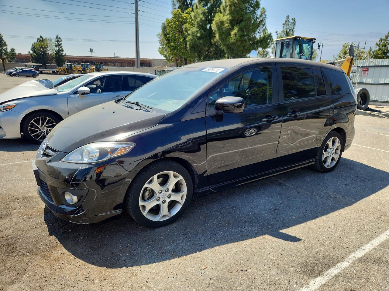 2010 Mazda 5 Sport, VIN JM1CR2WL7A0385526 — Rear end