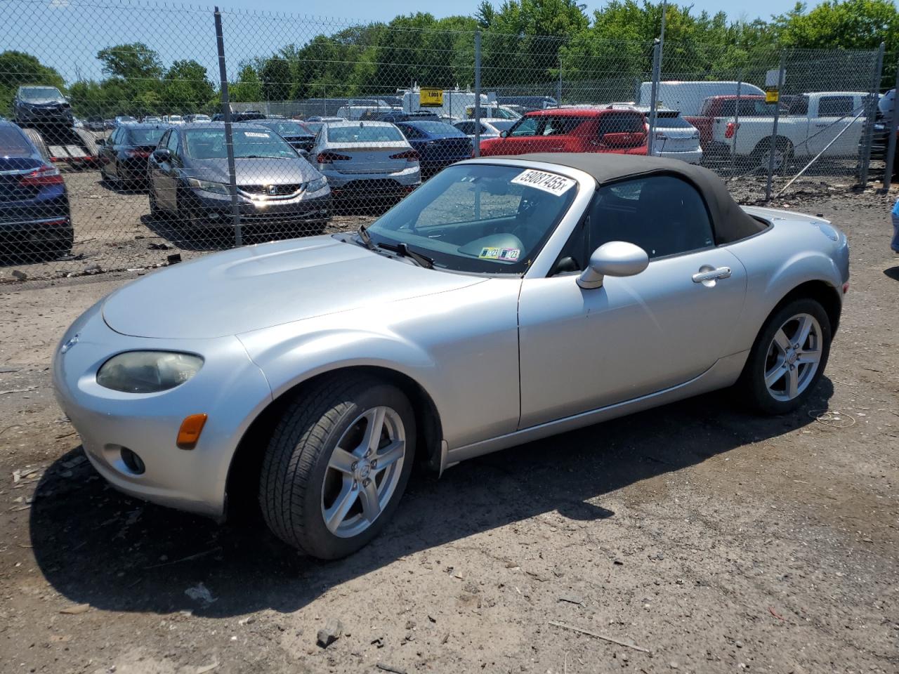 2006 Mazda MX-5 Miata Sport, VIN JM1NC25F960114268 — Rear end