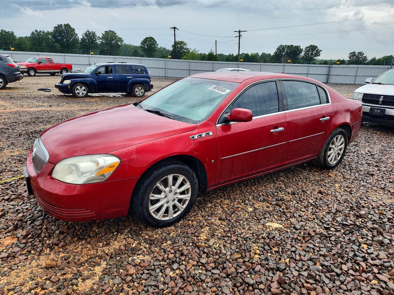 2009 Buick Lucerne CXL, VIN 1G4HD57M89U141476 — Rear end