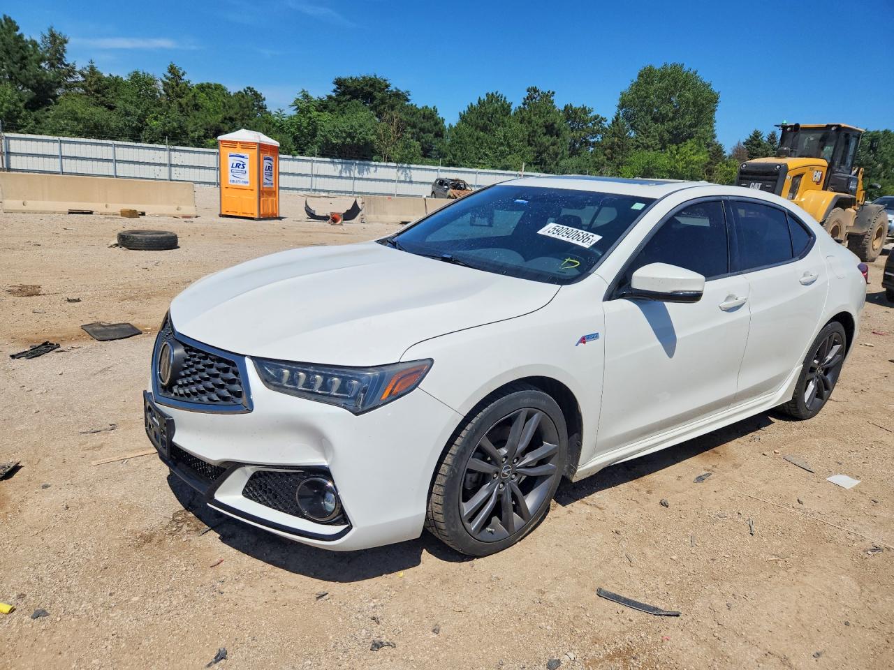 2018 Acura TLX w/A-SPEC Pkg, VIN 19UUB3F67JA000826 — Град