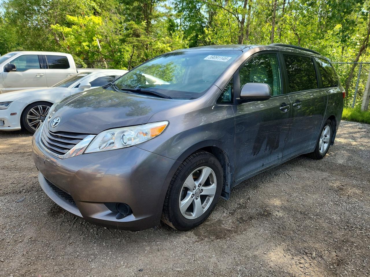 2016 Toyota Sienna LE, VIN 5TDKK3DC7GS720170 — Water / flood