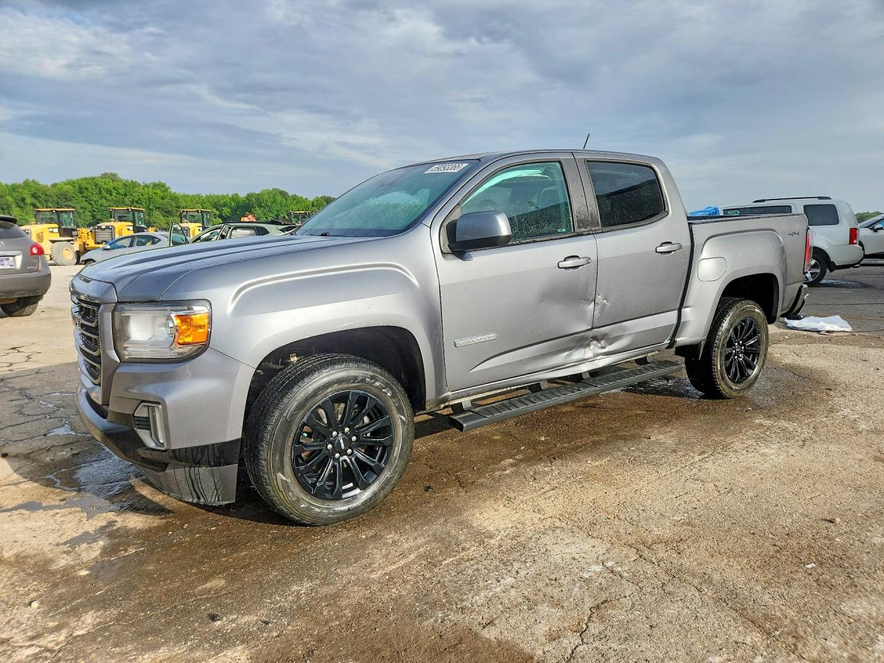 2022 GMC Canyon 4WD Elevation, VIN 1GTG6CEN4N1134692 — Side
