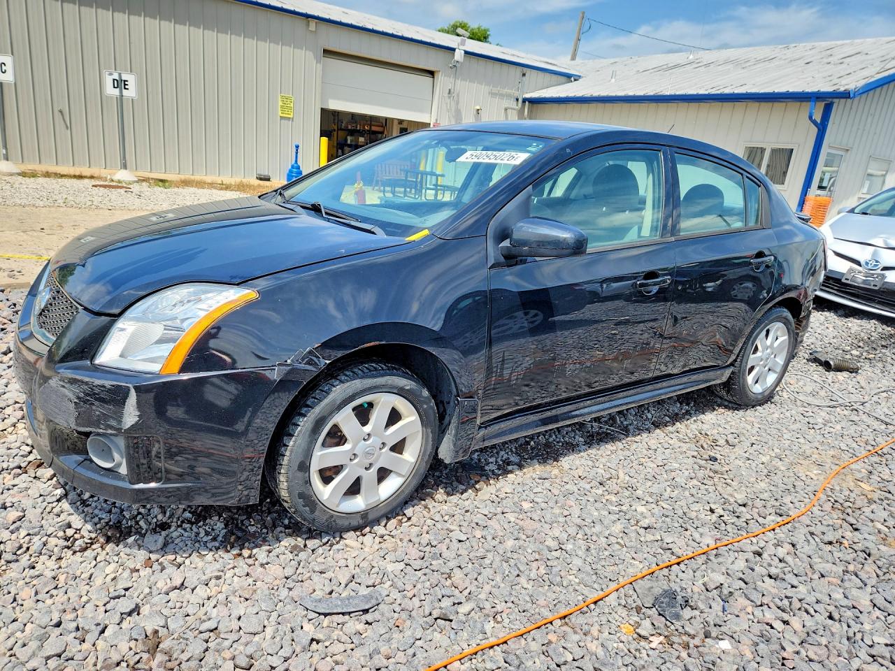2011 Nissan Sentra SR, VIN 3N1AB6AP4BL606861 — Rear end