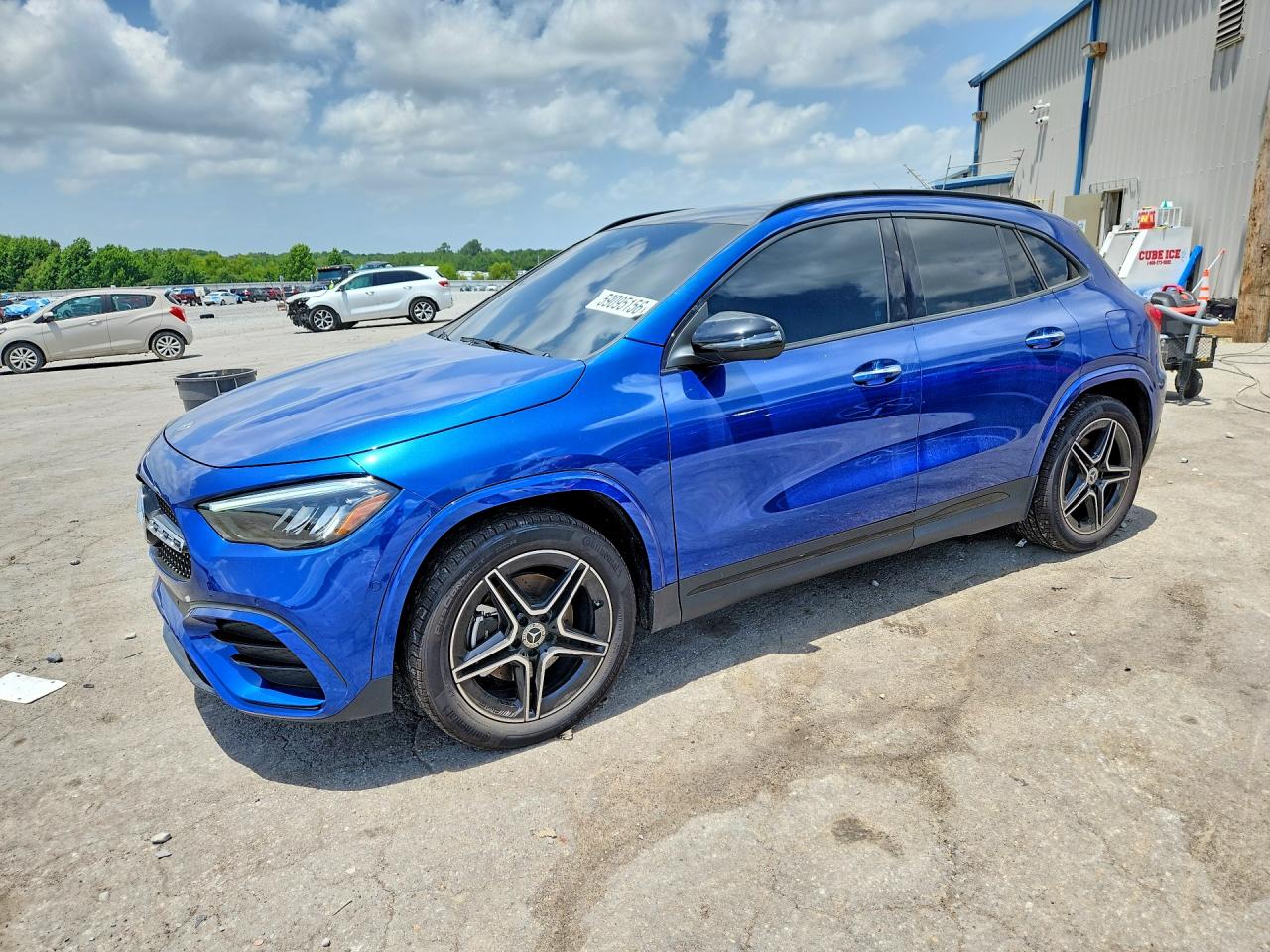 2025 Mercedes-Benz GLA 250, VIN W1N4N4GB1SJ736940 — Мелкие вмятины и царапины