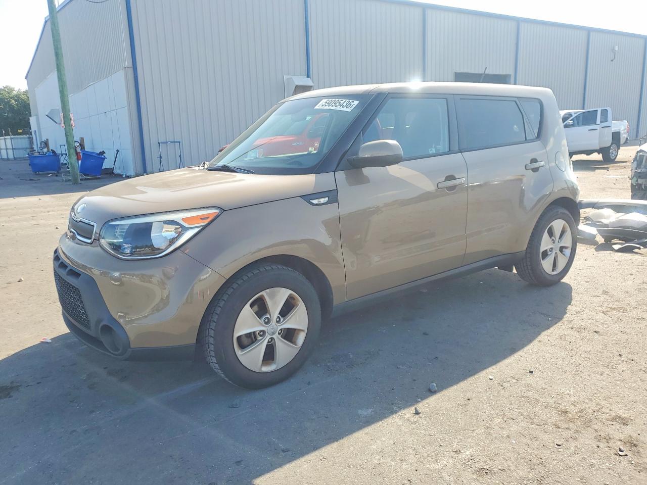 2014 Kia Soul, VIN KNDJN2A23E7068857 — Rear end