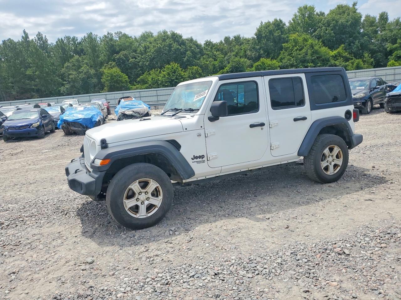 2021 Jeep Wrangler Unlimited Sport, VIN 1C4HJXKN8MW672697 — Normal wear