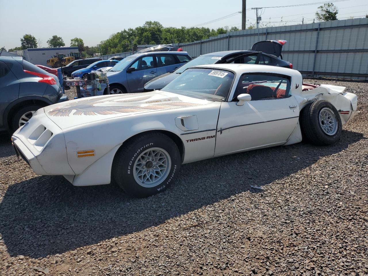 1980 Pontiac Trans Am, VIN 2W87TAN118715 — Rear end