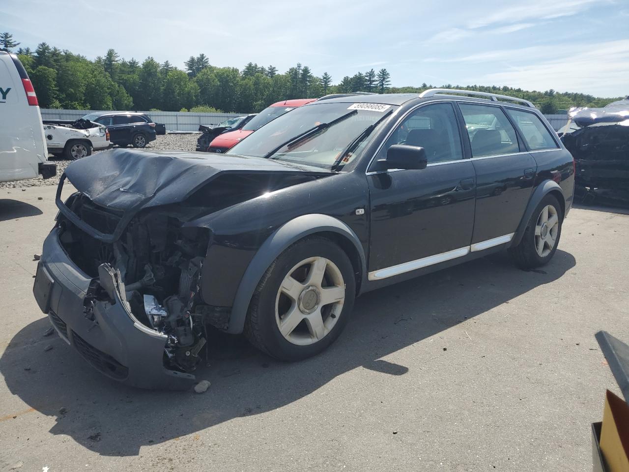 2004 Audi allroad A6 V8, VIN WA1YD64B54N094207 — Перед