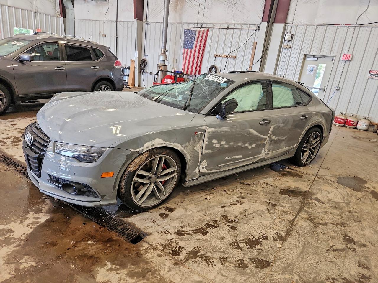 2018 Audi A7 Prestige, VIN WAU23BFC2JN075782 — Опрокидывание