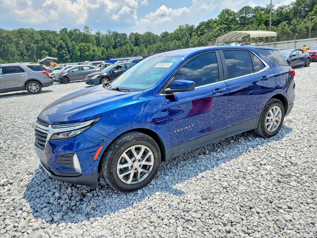 2023 Chevrolet Equinox LT, VIN 3GNAXKEGXPS126247 — Зад