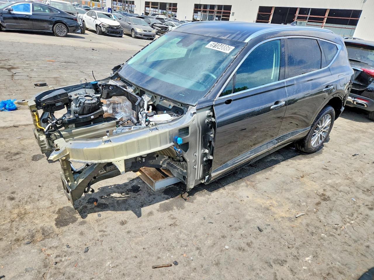 2025 Genesis GV80 Standard, VIN KMUHFESB7SU284216 — Stripped