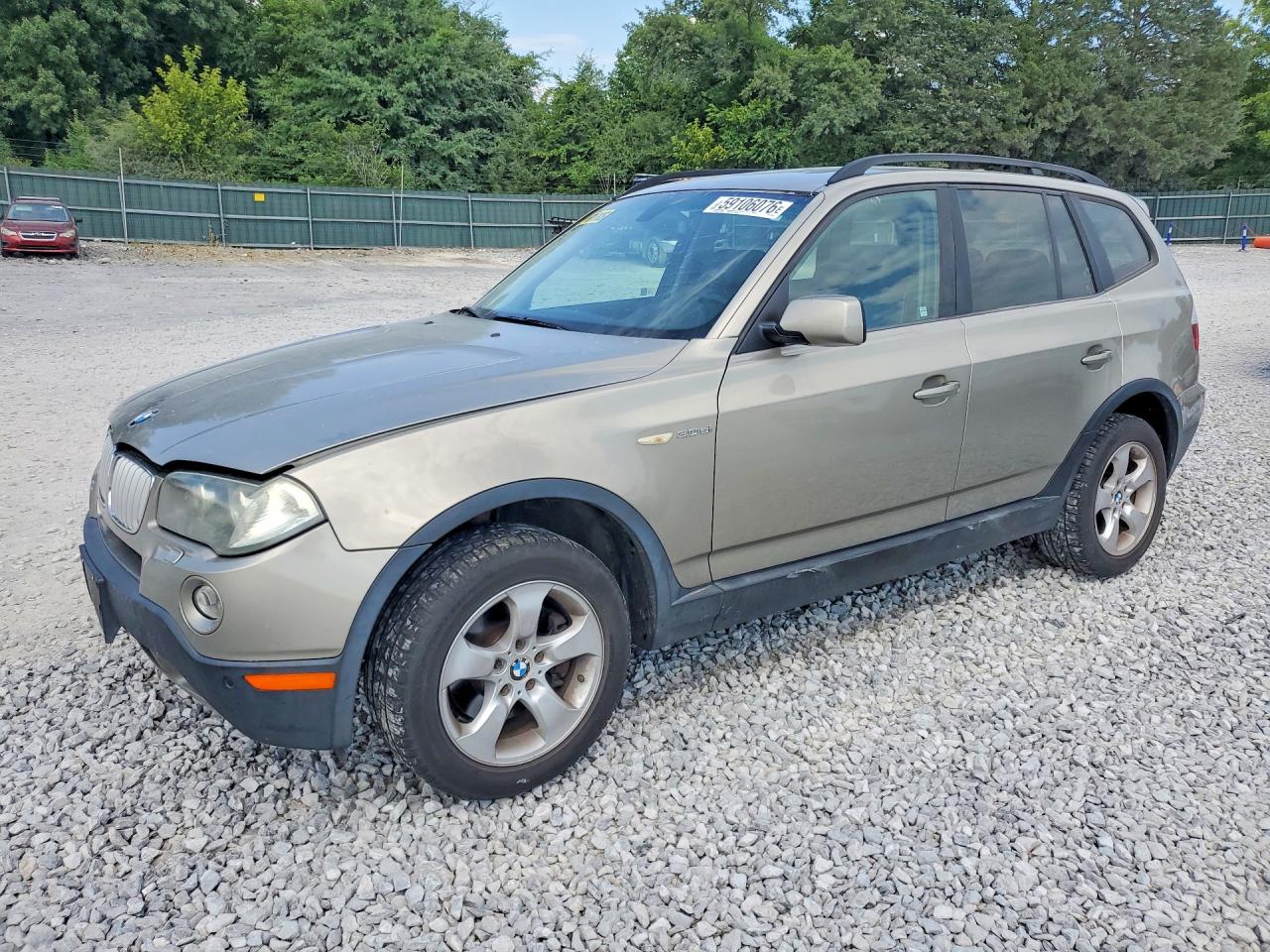 2007 BMW X3 3.0si, VIN WBXPC93487WF26088 — Front end