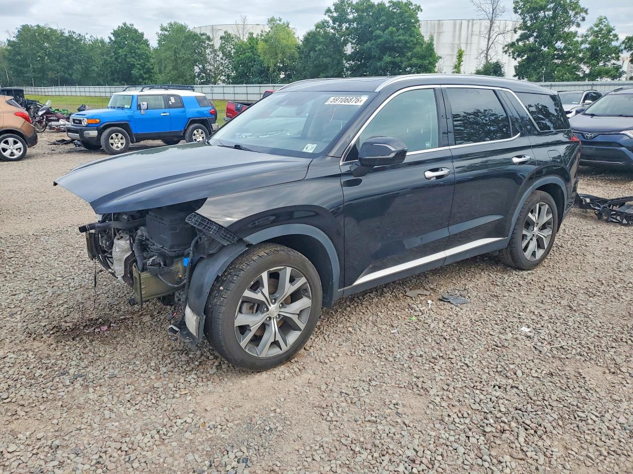 2022 Hyundai Palisade SEL, VIN KM8R4DHE8NU471473 — Front end