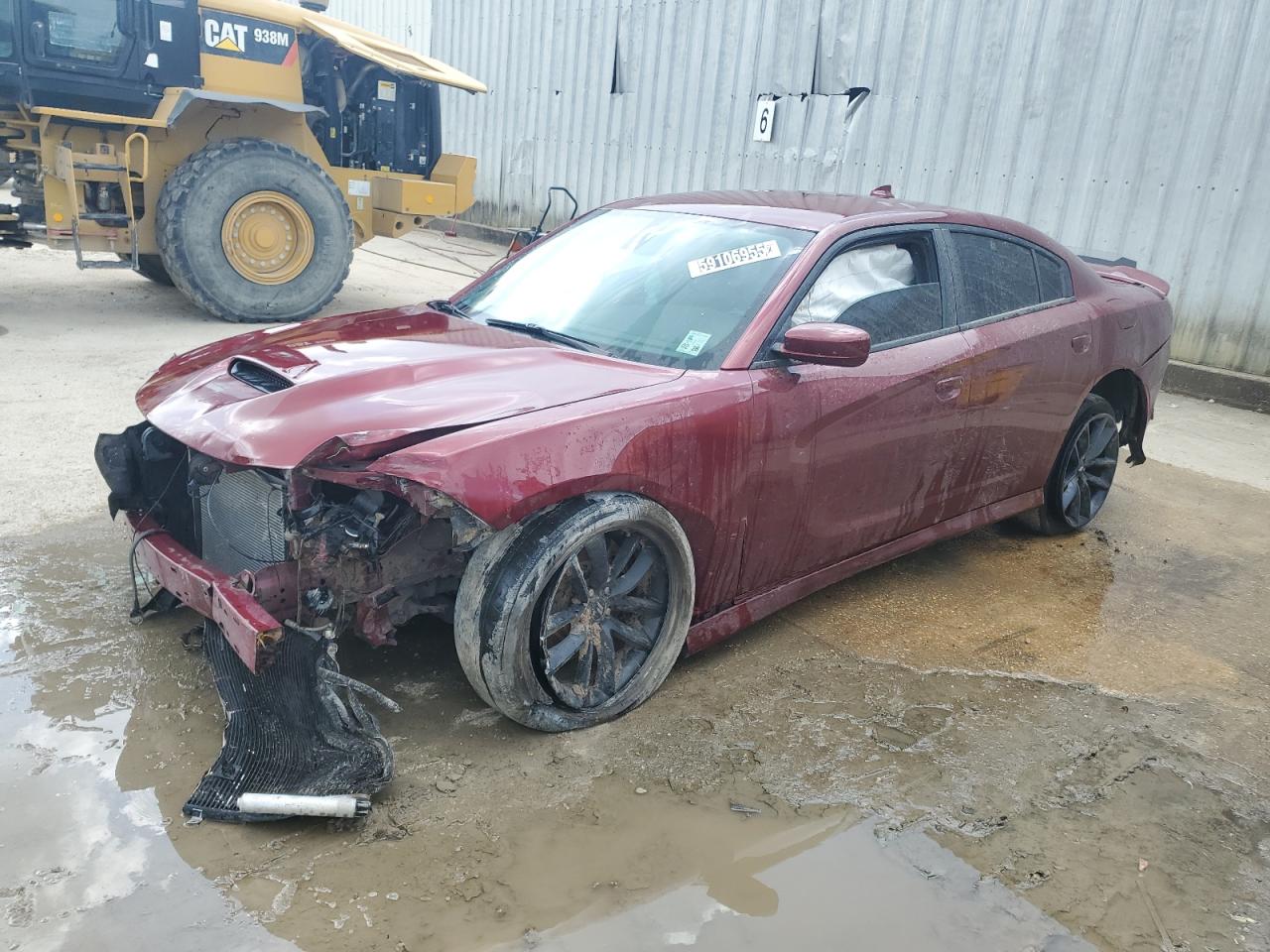 2021 Dodge Charger R/T, VIN 2C3CDXCTXMH568665 — Front end